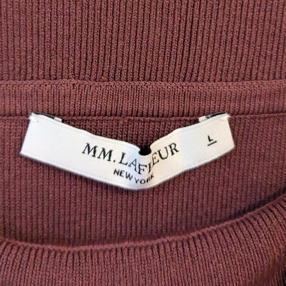 NEW MM Lafleur Harlem Skirt In Jardigan Knit - Picture 4 of 7